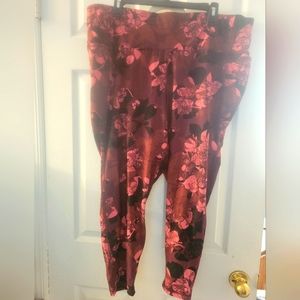 Floral leggings with pockets Bin A
